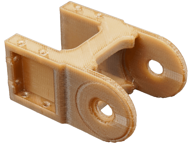 3D printed mount made from VICTREX AM 200.