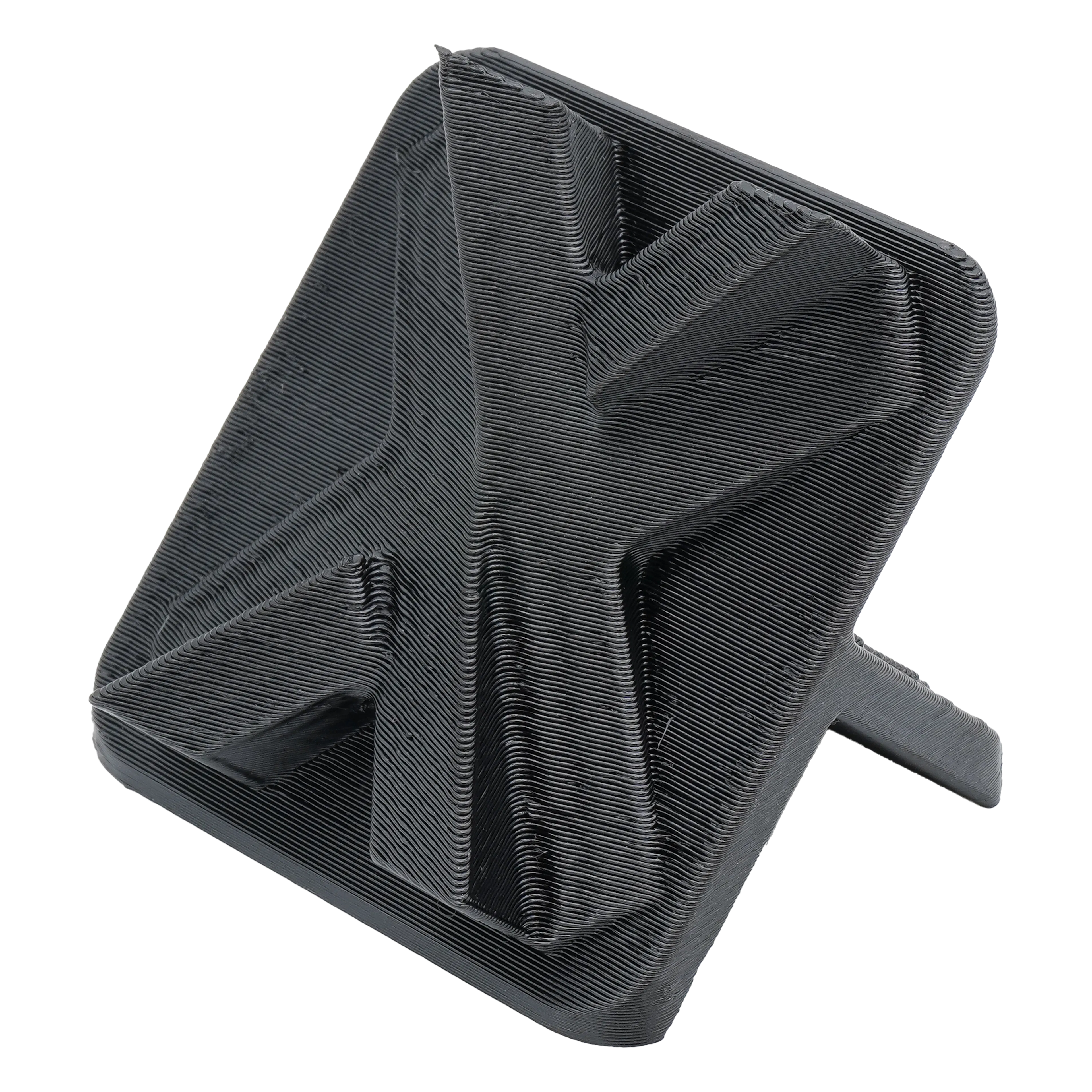 3D printed Xometry X-tile made from Antero 840CN03.