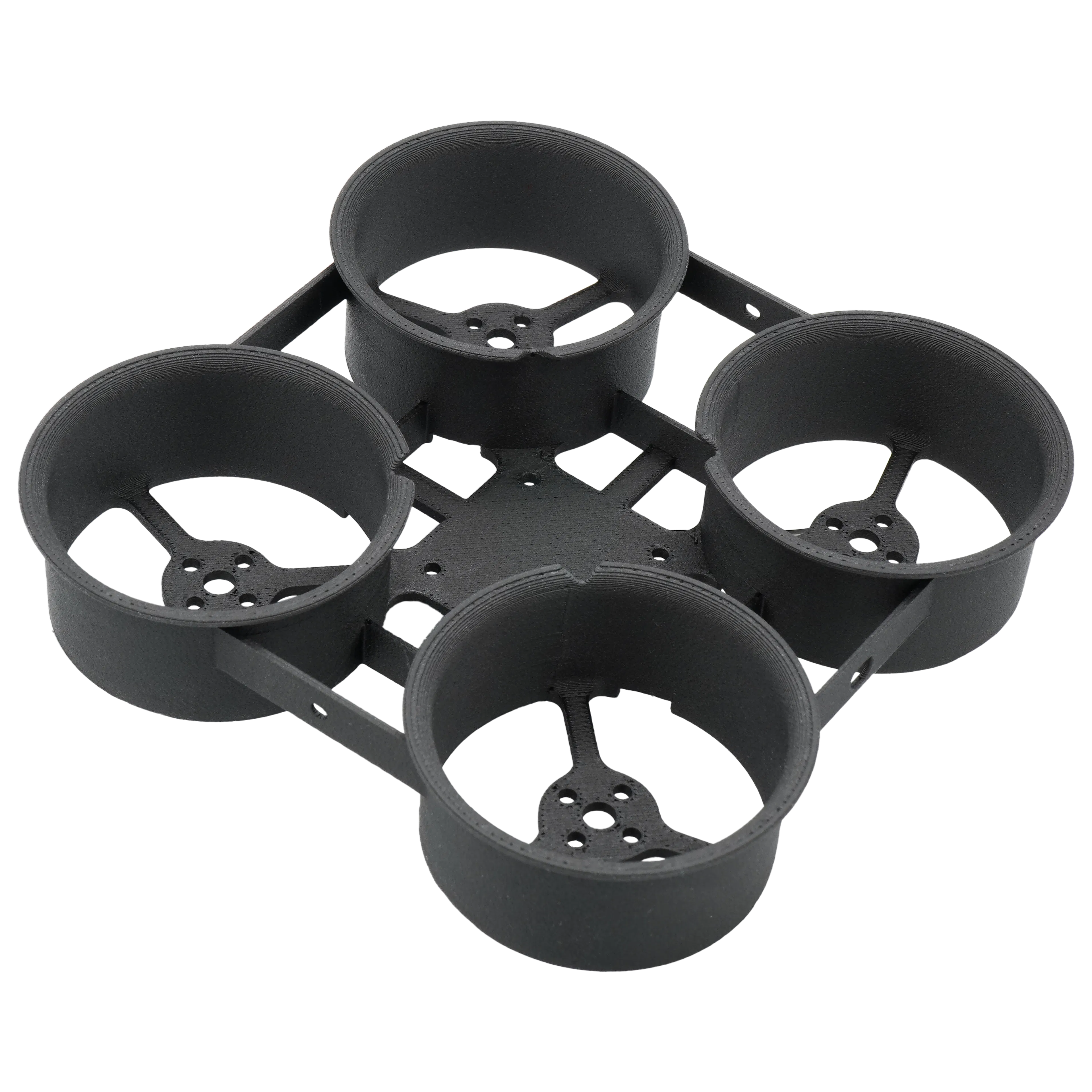 Drone part 3D printed in Nylon 6 CF via FDM.