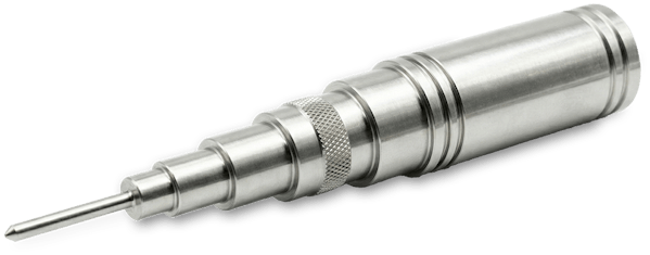 Example of a swiss turned part.