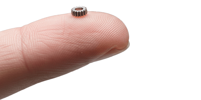 Example of a micro-machined part.