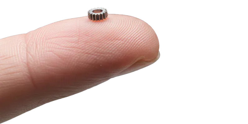 Example of a micro-machined part.