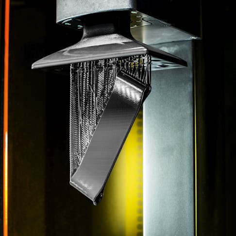 A flexible polyurethane 50 3D printing project completed by The Technology House