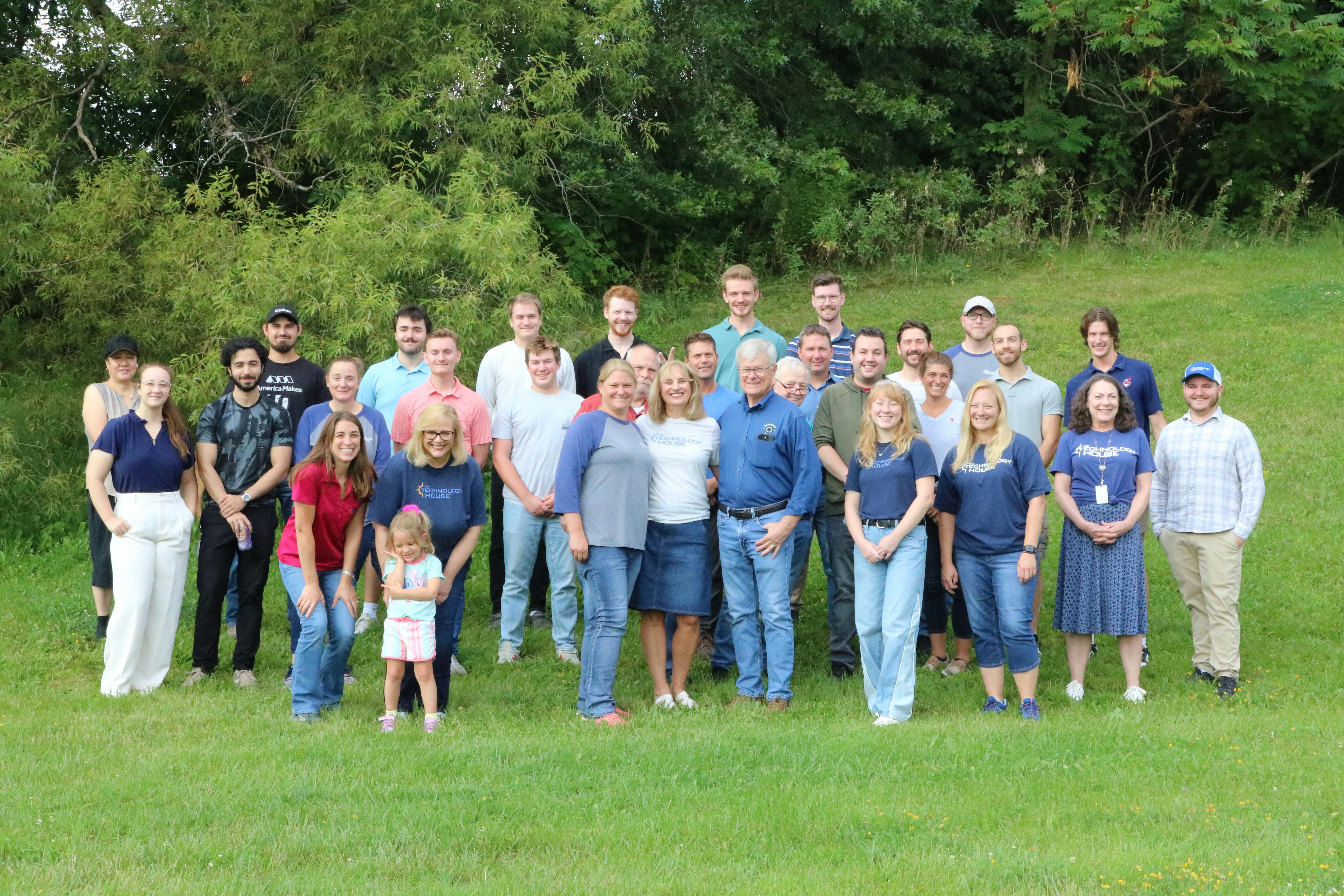 A group shot of The Technology House team