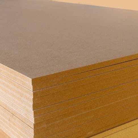 Medium-density fiberboard (MDF). Image Credit: Shutterstock.com/Vinod Pillai