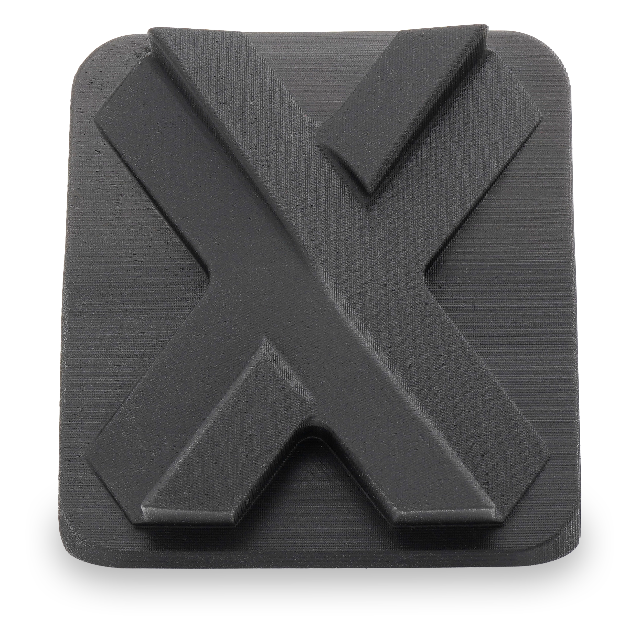 Xometry tile made in EPU 46 using Carbon DLS 3D printing.