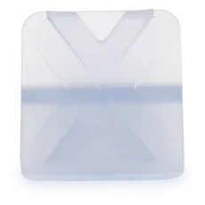 A Xometry tile made out of LOCTITE 3D IND405 Clear using Carbon DLS 3D printing.