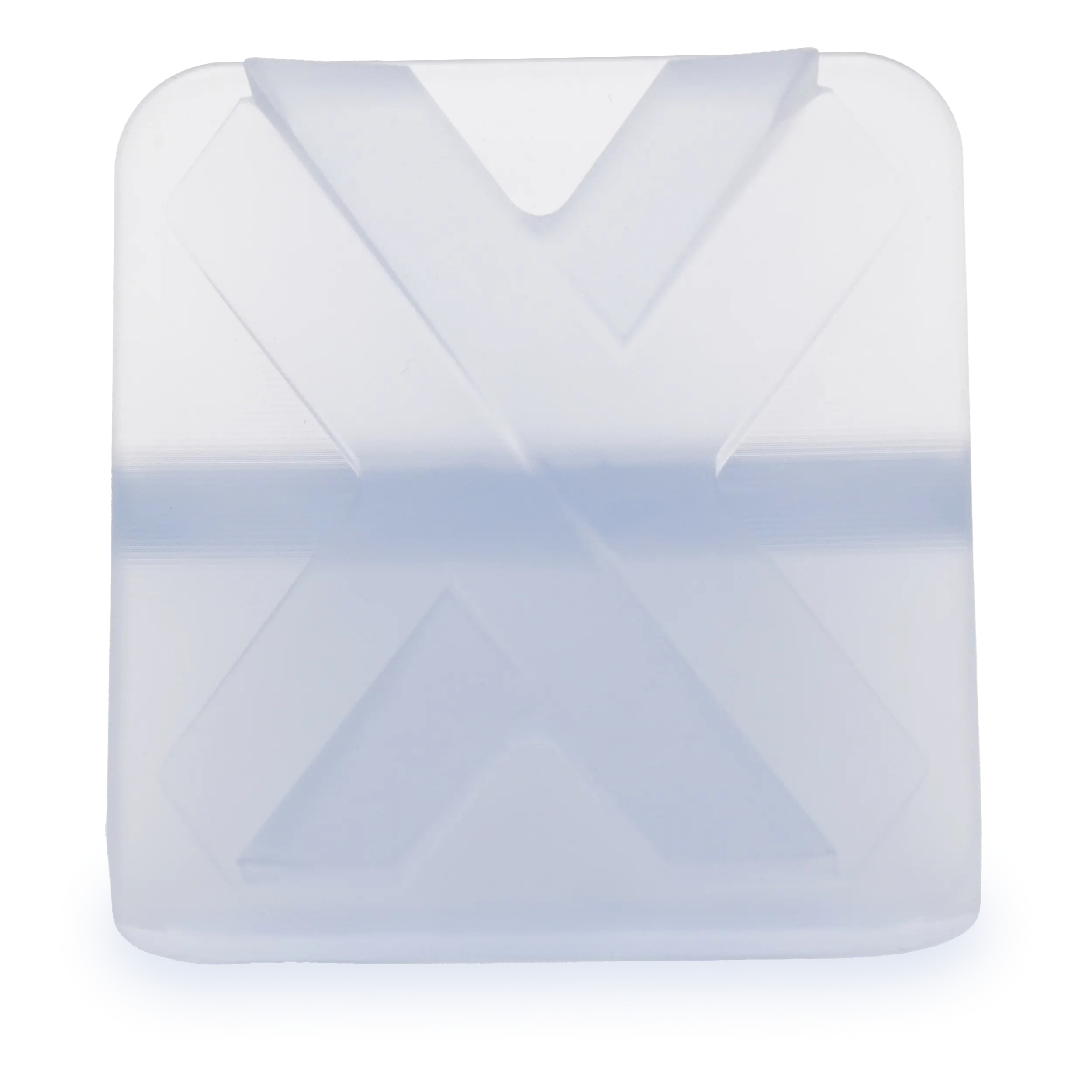 A Xometry tile made out of LOCTITE 3D IND405 Clear using Carbon DLS 3D printing.