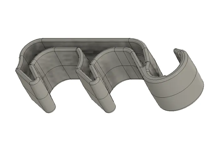 A drawing of the Easy Hang prototype