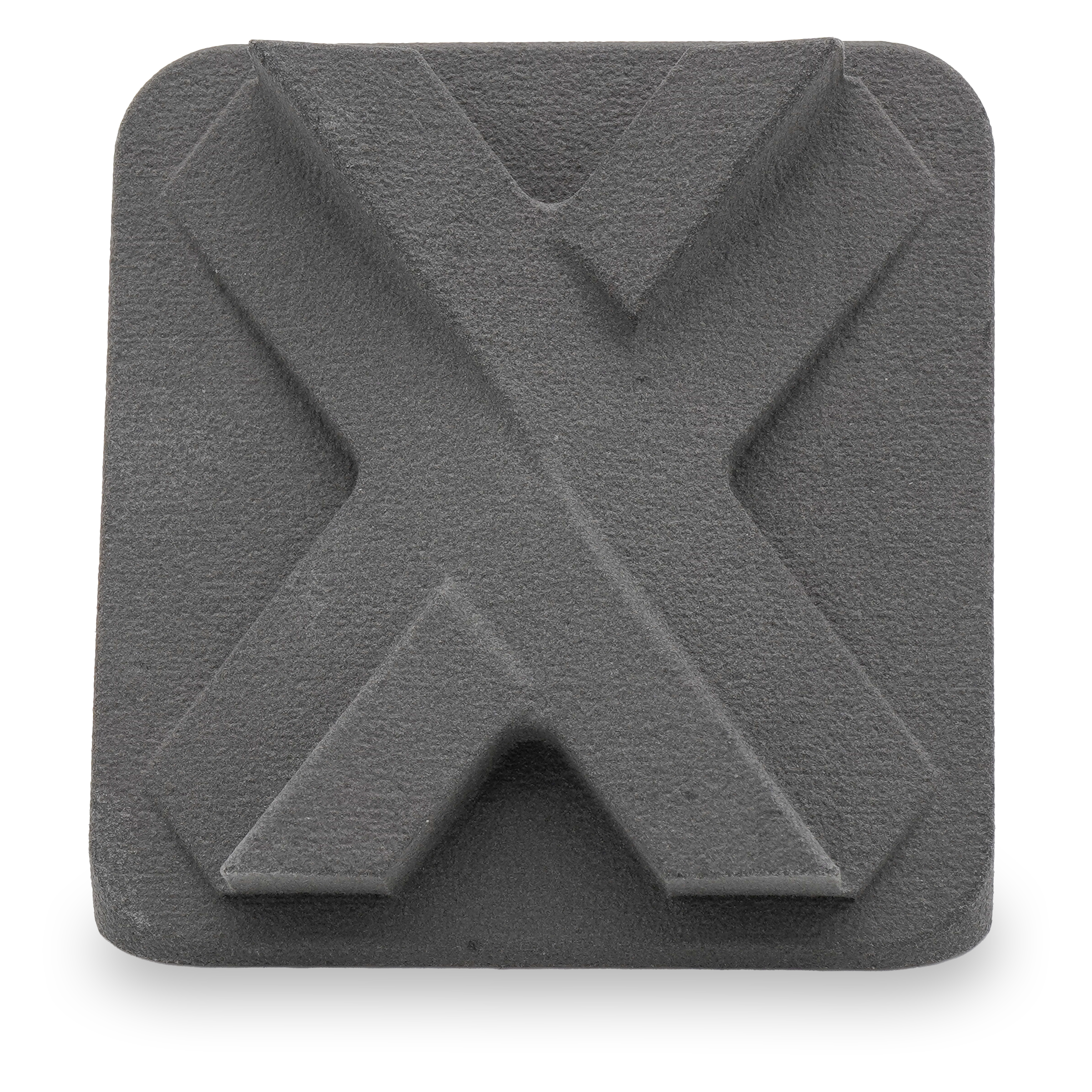 Xometry tile in Nylon 12, GF from Formlabs 3D printed via SLS.