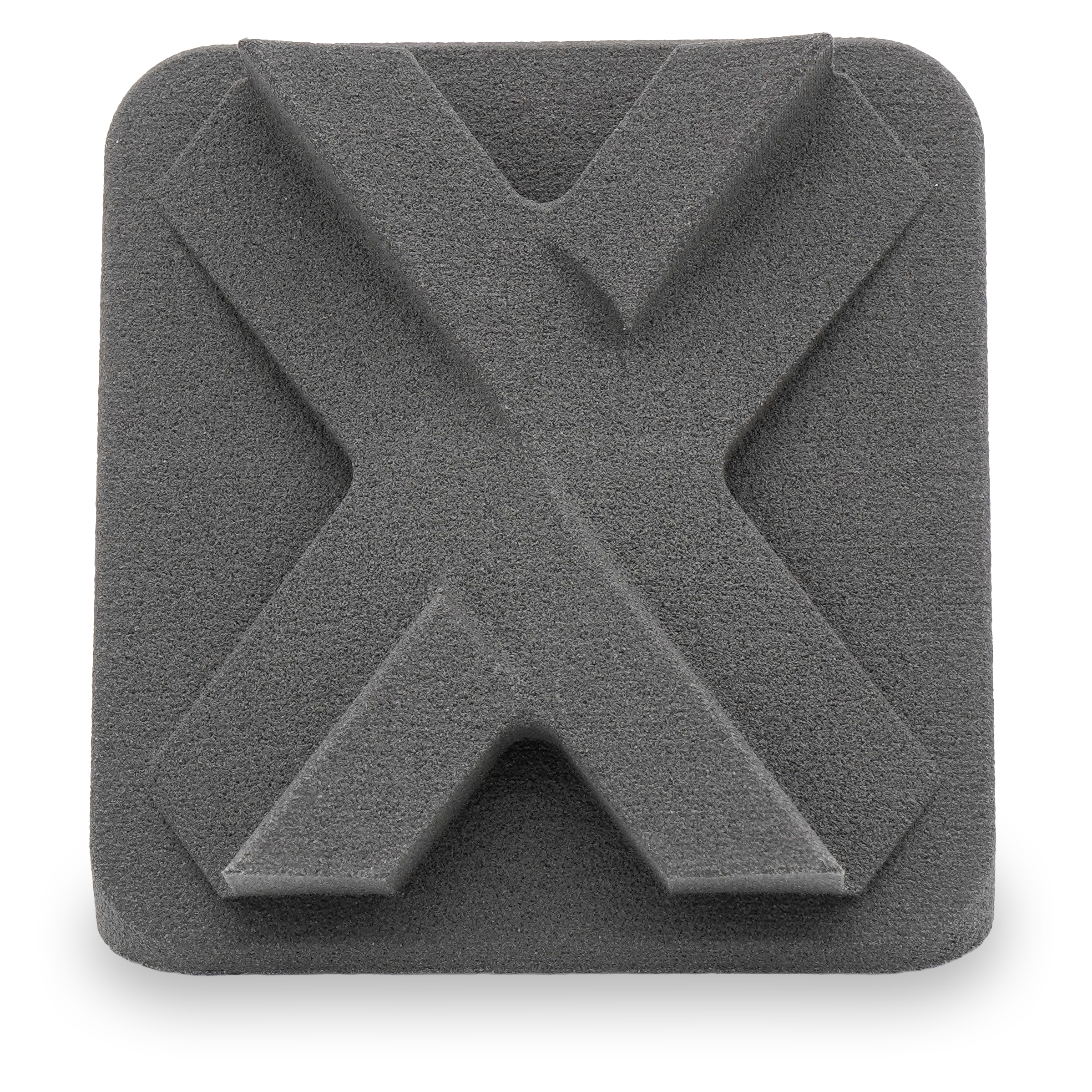 Xometry tile in Nylon 12 from Formlabs 3D printed via SLS.