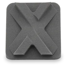 Xometry tile in Nylon 12 from Formlabs 3D printed via SLS.