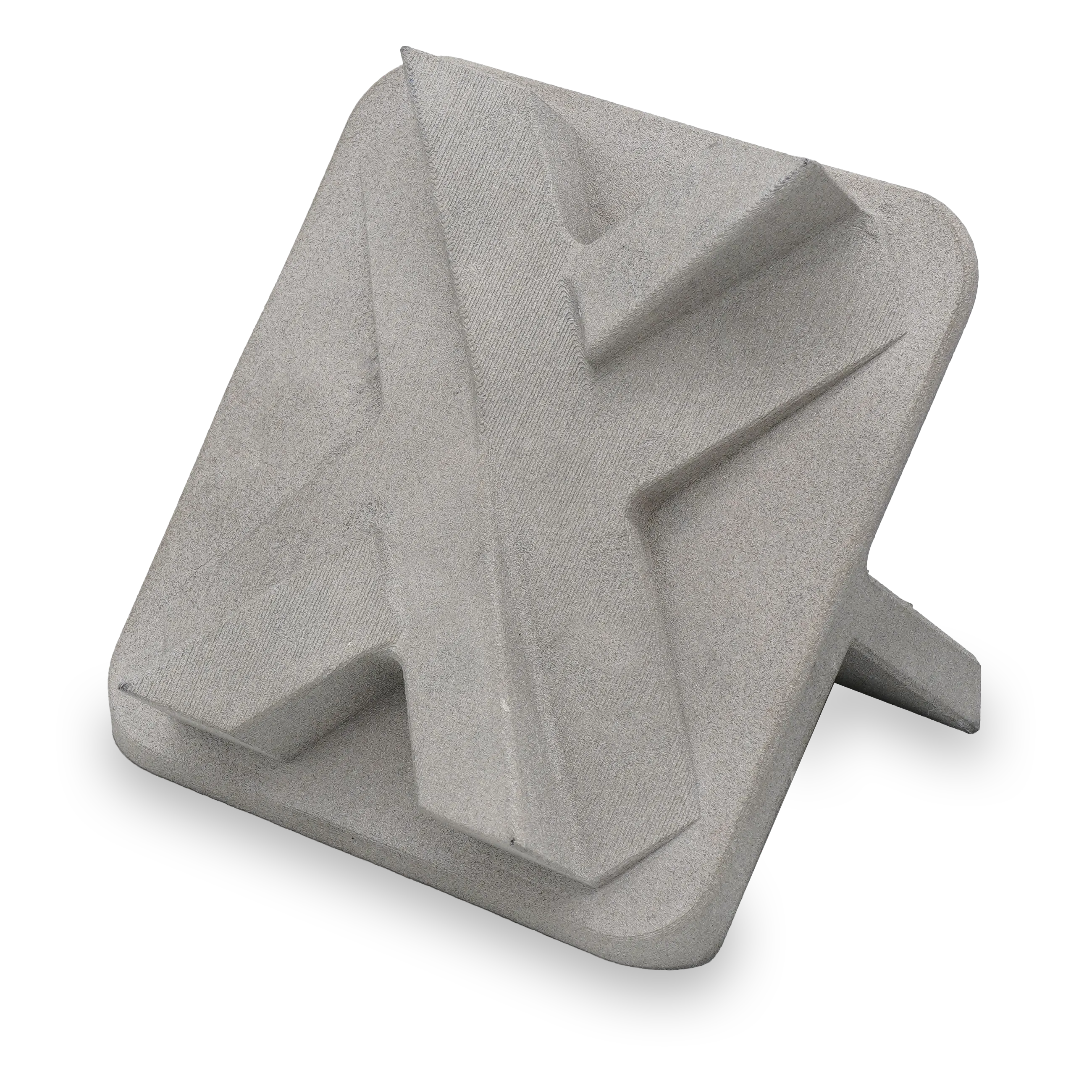 Xometry X-tile MBJ 3D printed in Stainless Steel 17-4PH.