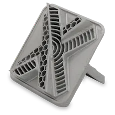 Xometry X-tile DMLS 3D printed in Titanium Ti6Al4v.