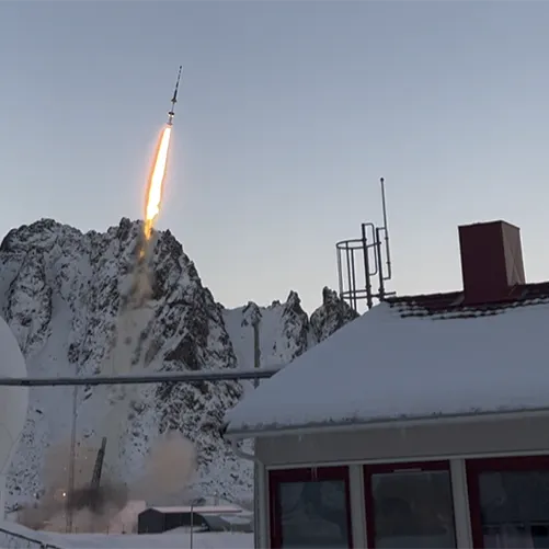 Renu3 sounding rocket launch