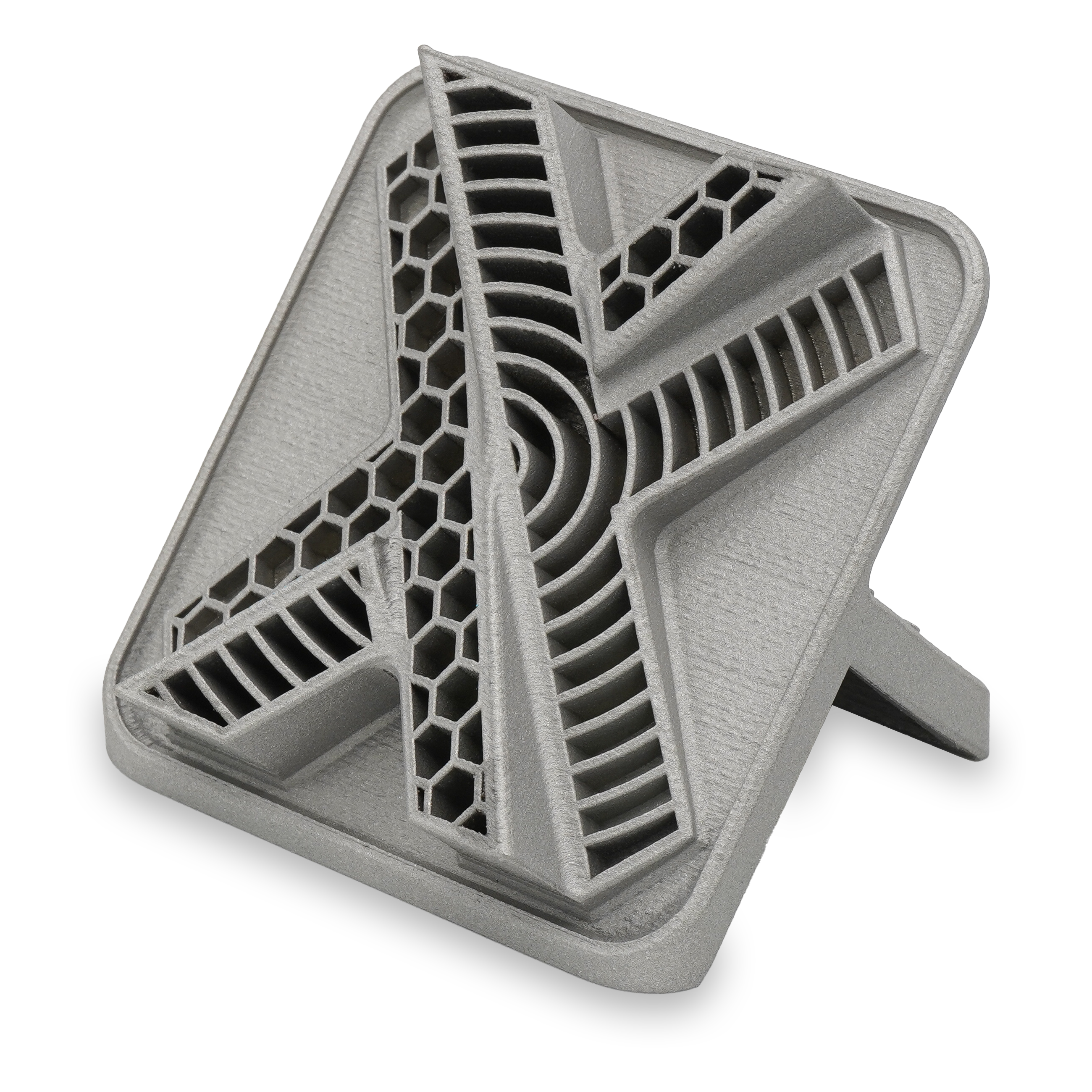 Xometry X-Tile DMLS 3D printed from Inconel 625.