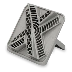 Xometry X-Tile DMLS 3D printed from Inconel 625.