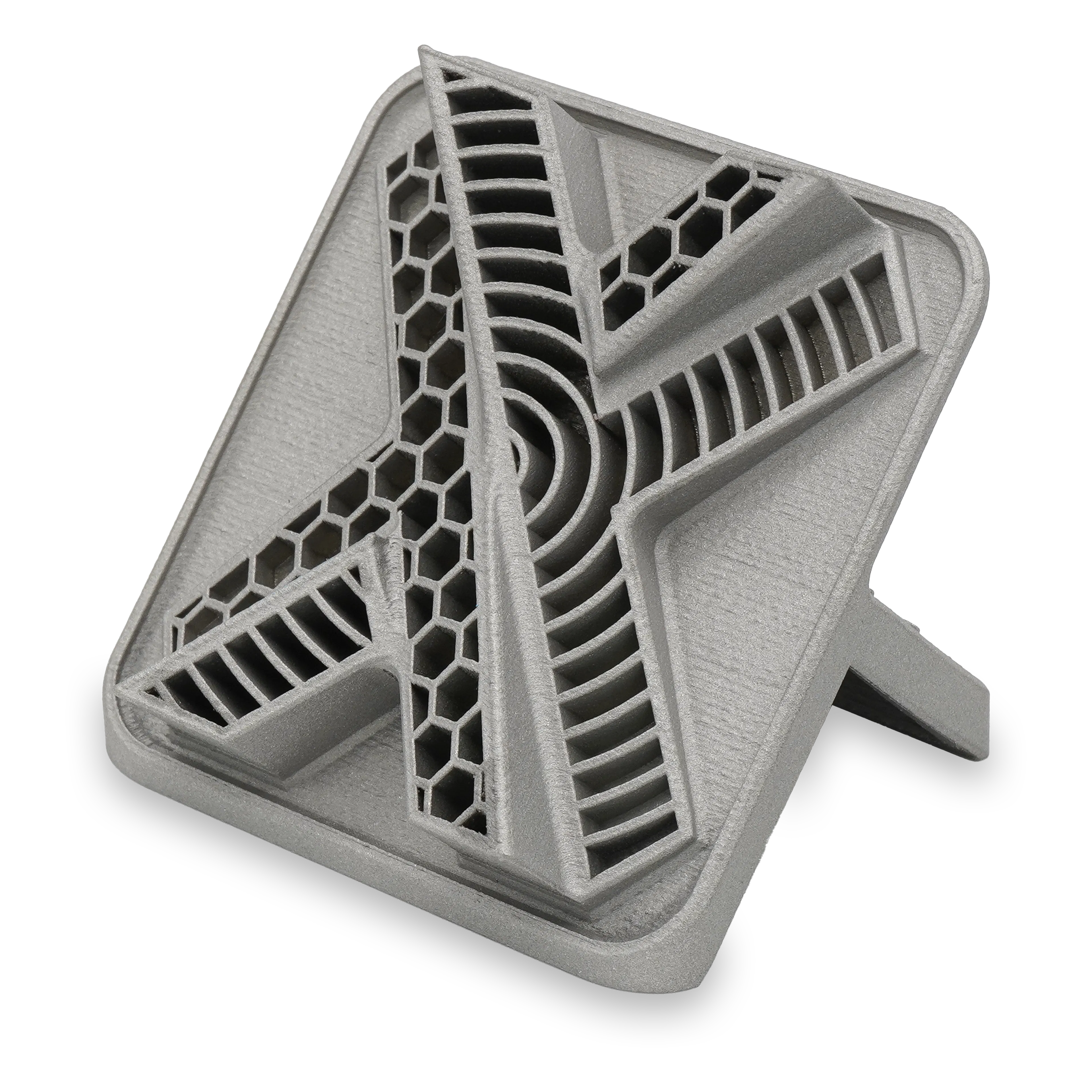 Xometry X-Tile DMLS 3D printed from Inconel 625.