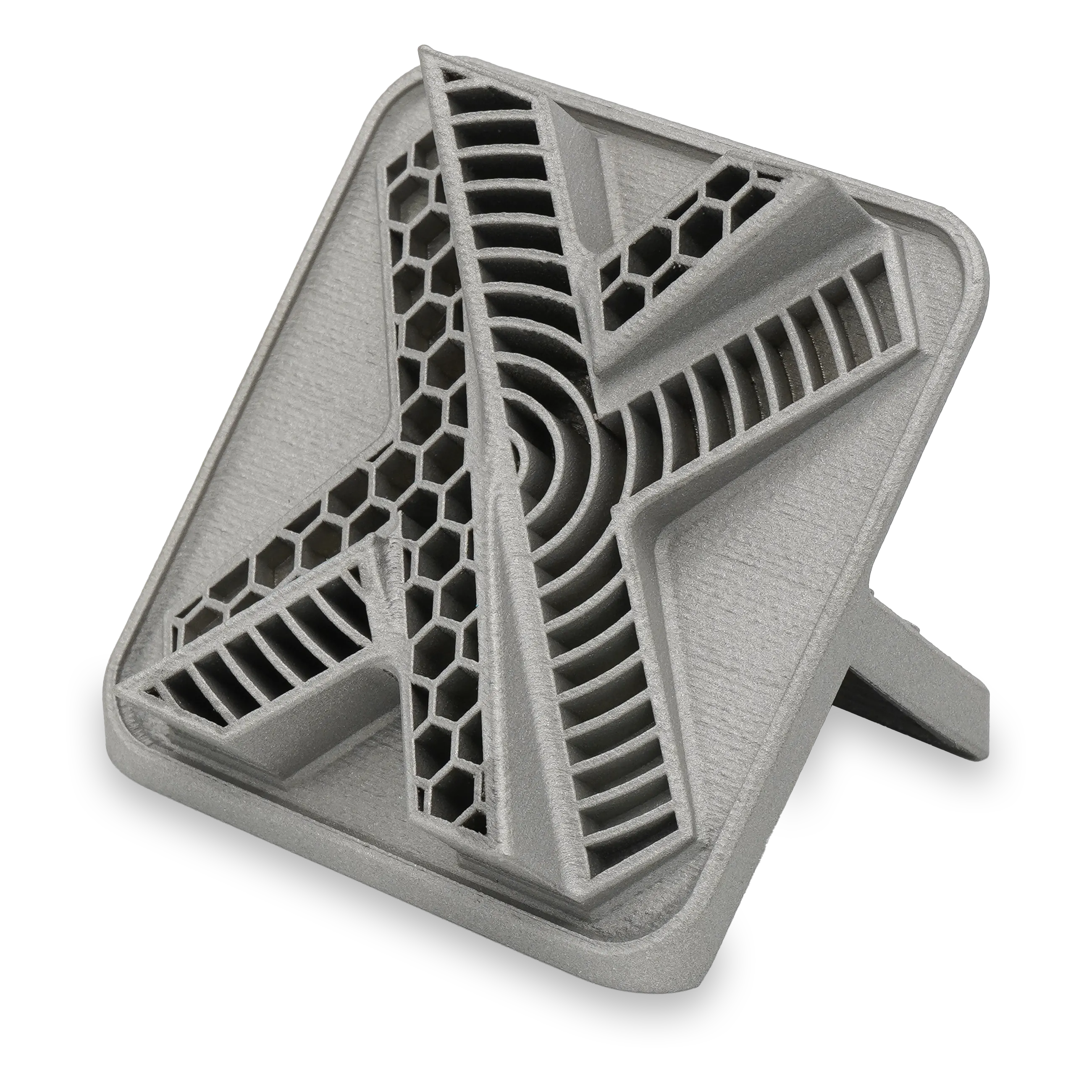 Xometry X-Tile DMLS 3D printed from Inconel 625.