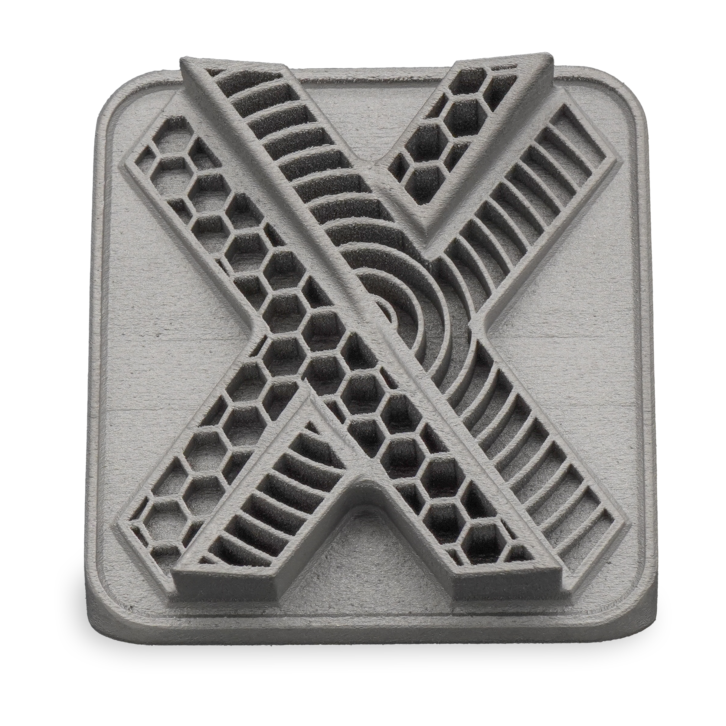 Xometry X-Tile DMLS 3D printed from Maraging Steel.