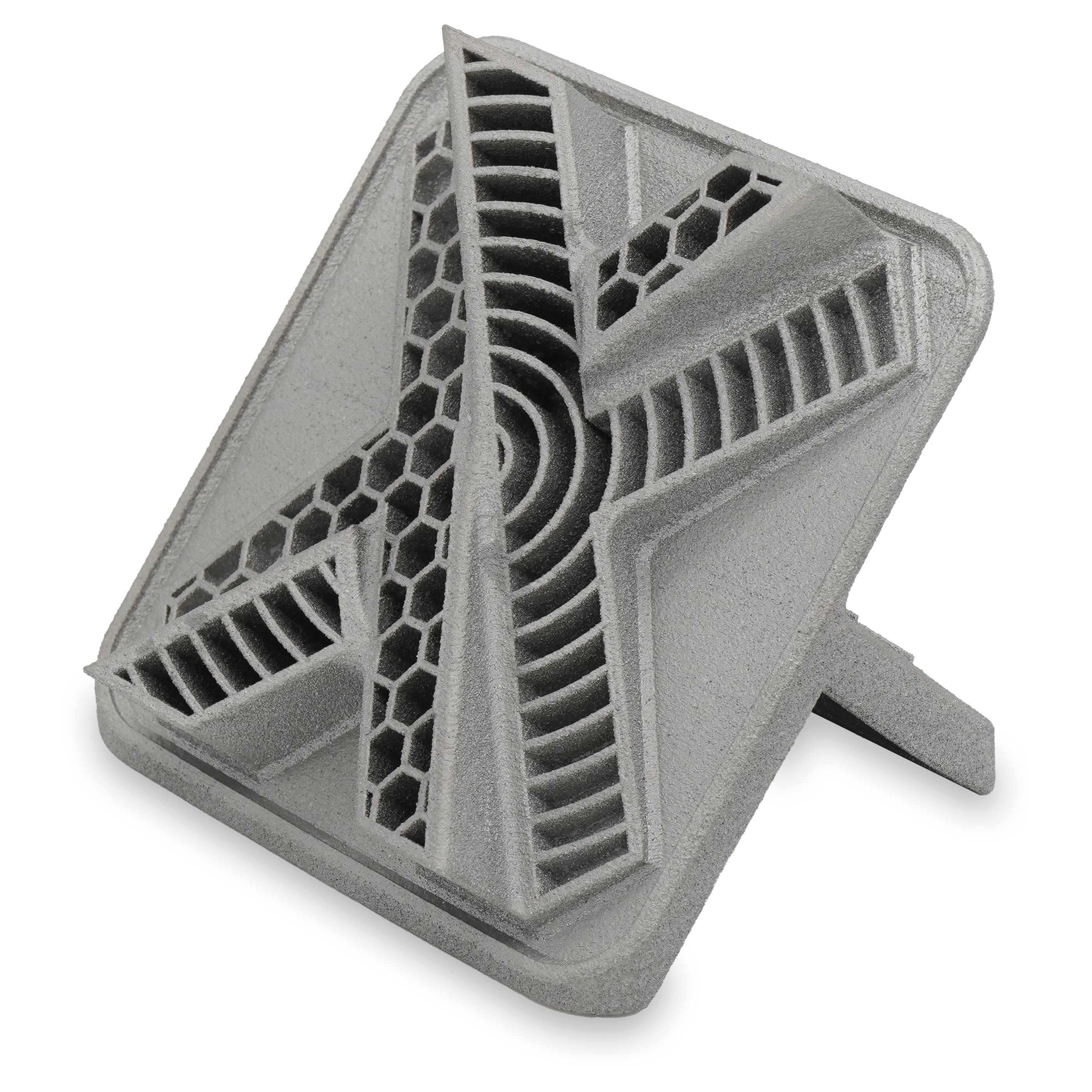 Xometry X-Tile DMLS 3D printed from Ti6Al4V.