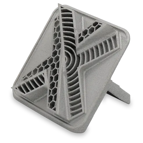 Xometry X-Tile DMLS 3D printed from Ti6Al4V.