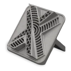 Xometry X-Tile in Maraging Steel printed via DMLS.