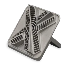 Xometry X-Tile in Inconel 718 printed via DMLS.
