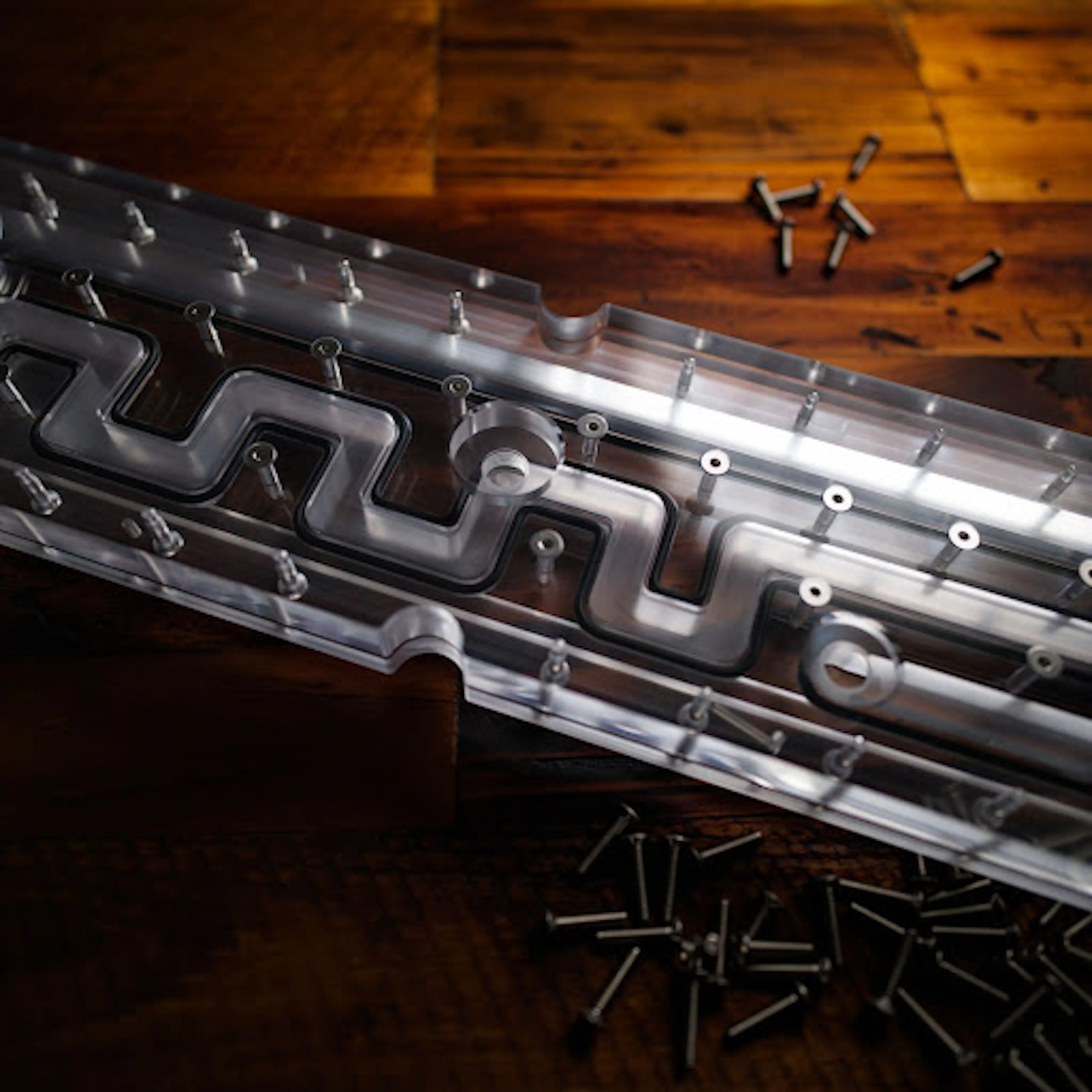 The HEXO ATX's reservoir distributor block