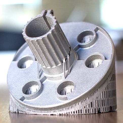 3d printed metal part 2021