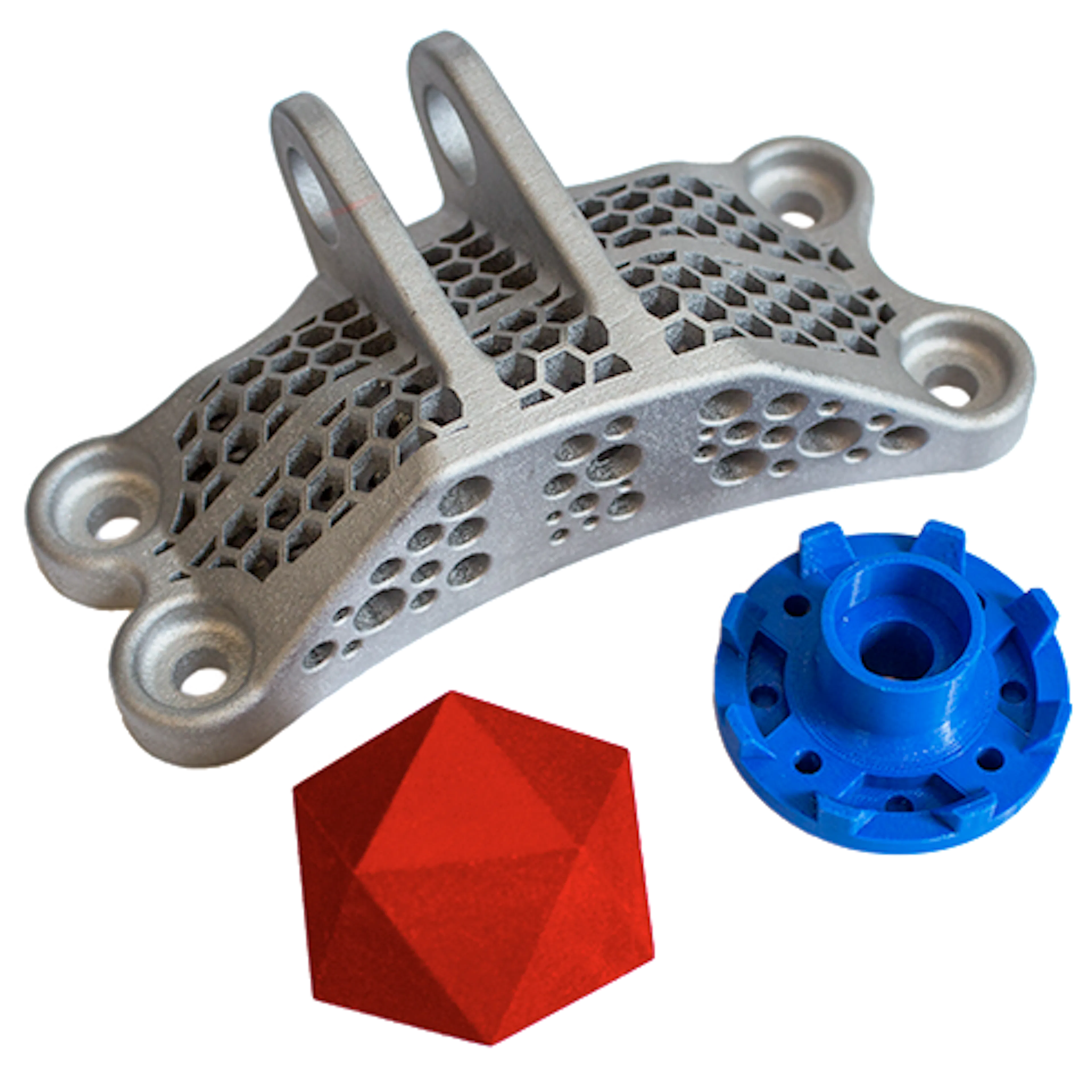 3D Printed metal and plastic parts