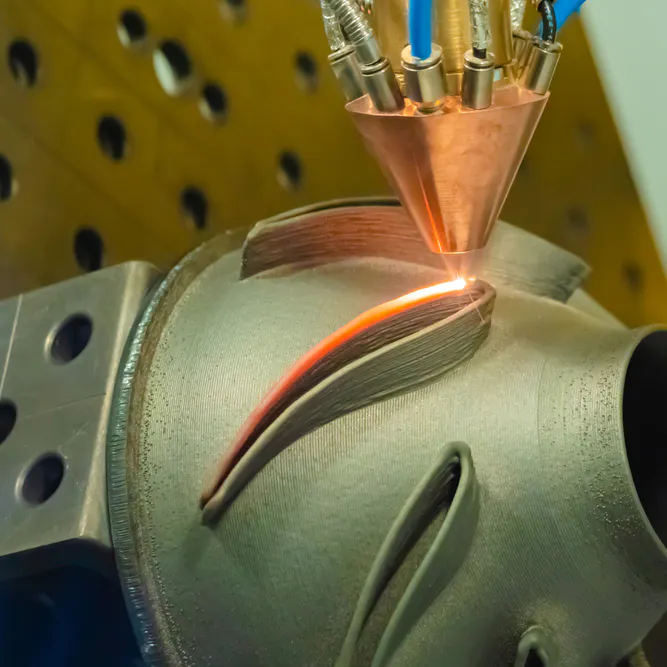 Direct metal deposition. Image Credit: Shutterstock.com/Zyabich family