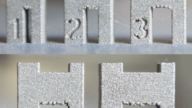 Unsupported Bridges in DMLS Sample Parts