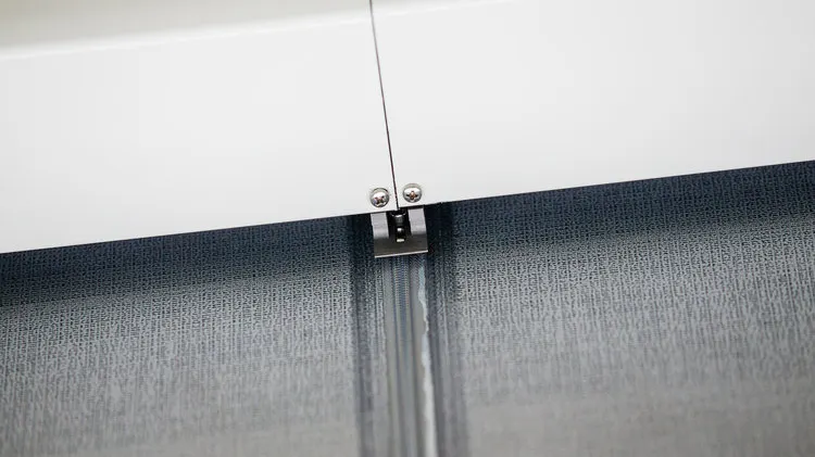 custom parts that Xometry metal 3D printed for Crown Shade’s unique zipper fastening assembly