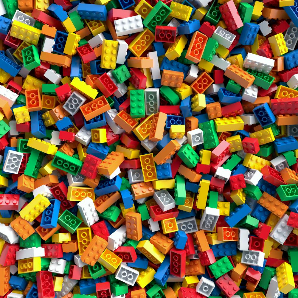 colorful toy bricks