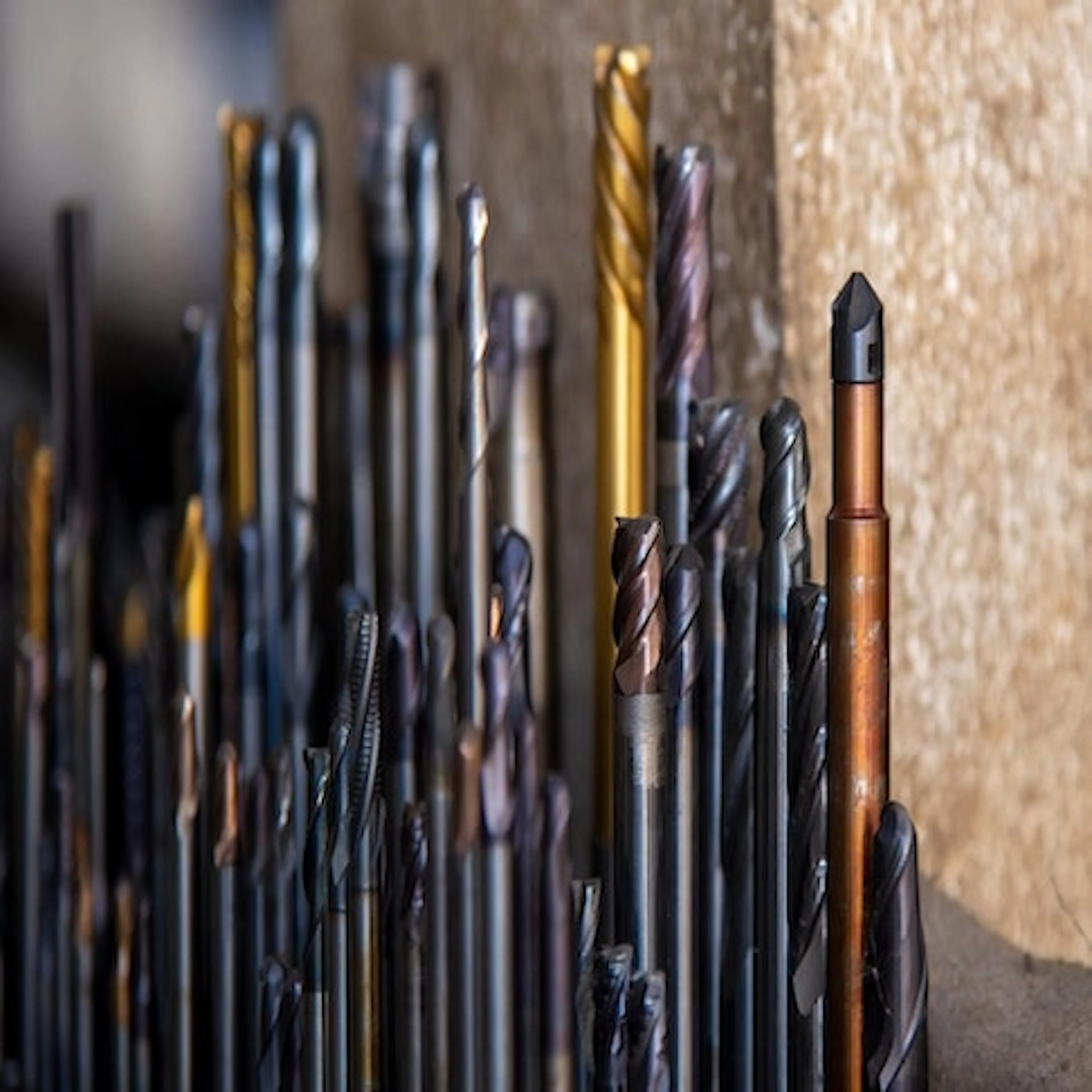 Drilling tool mill ends for CNC machine - Image Credit: Shutterstock/Pixel B