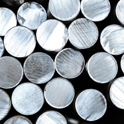 Collection of aluminum rods. Image Credit: Shutterstock.com/Yulia Grigoryeva