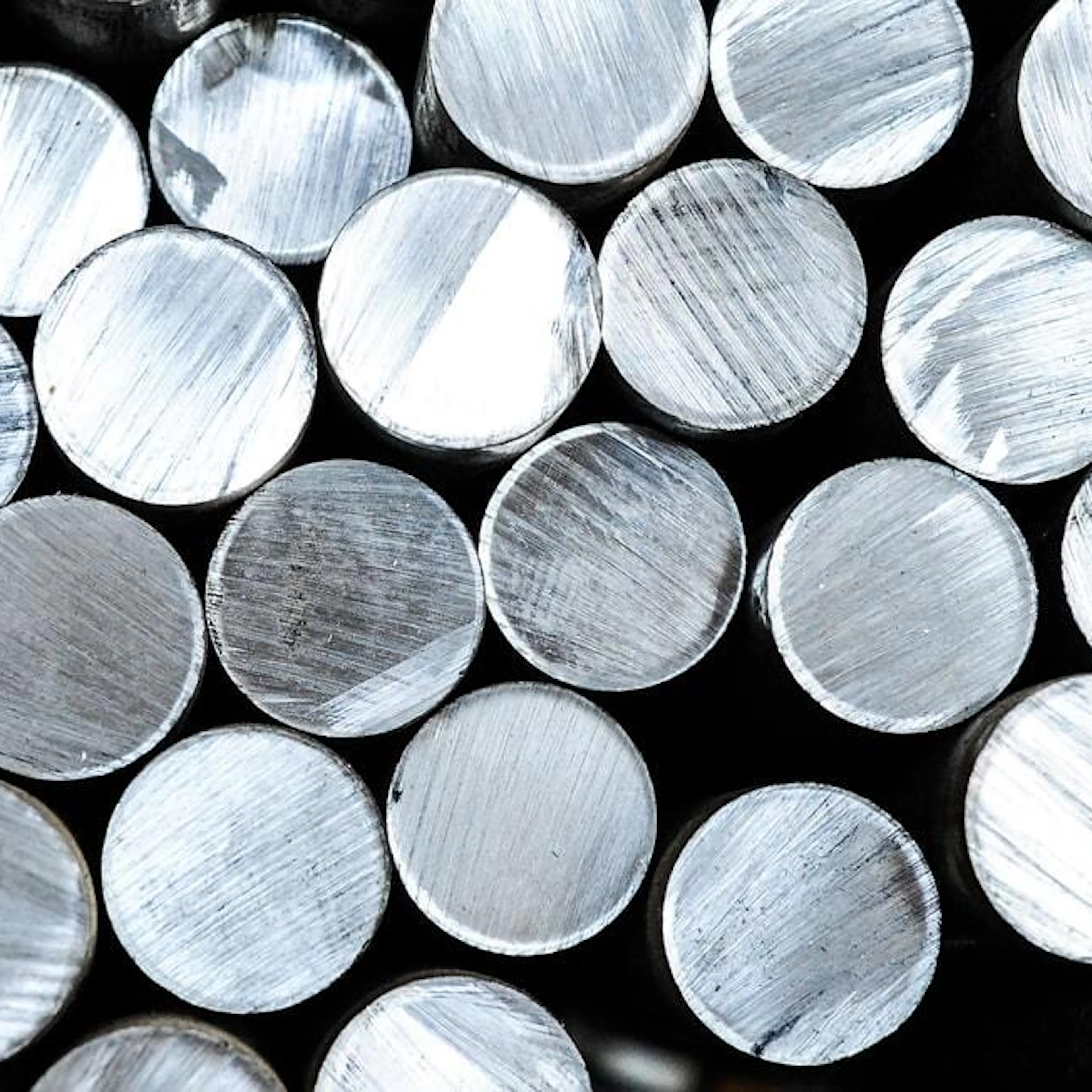 Collection of aluminum rods. Image Credit: Shutterstock.com/Yulia Grigoryeva