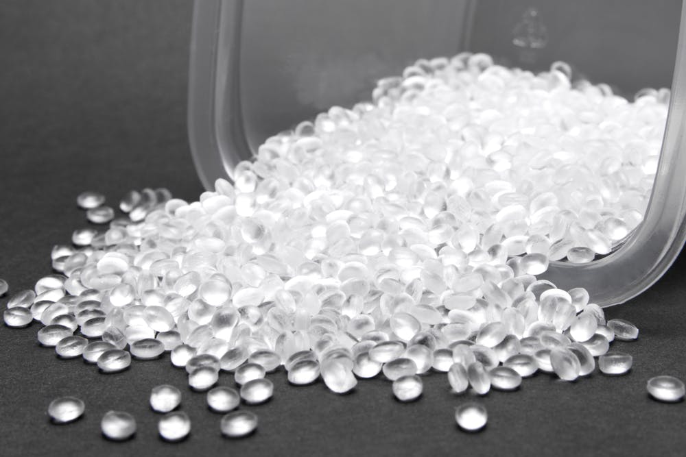 transparent polyethylene pellets