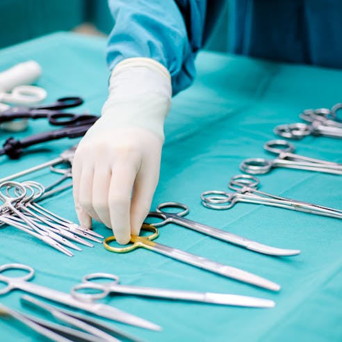 Surgical instruments. Image Credit: Shutterstock.com/nimon