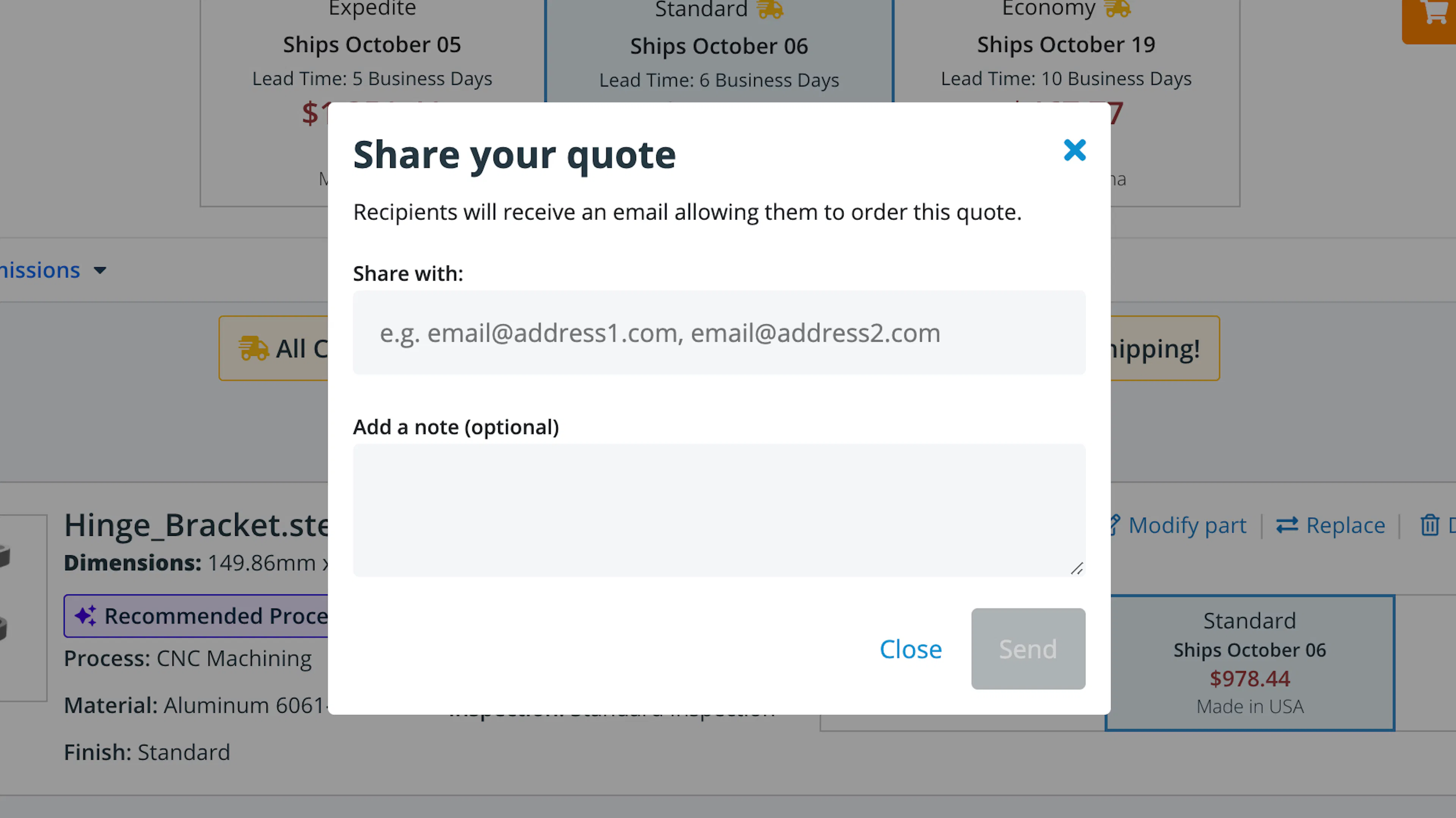 Share Your Quote