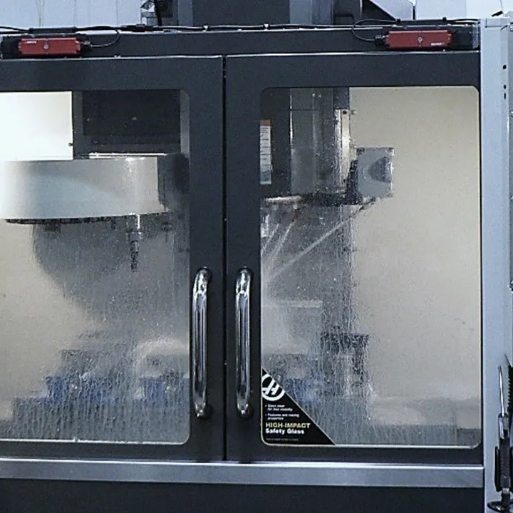 5 axis CNC machine at work