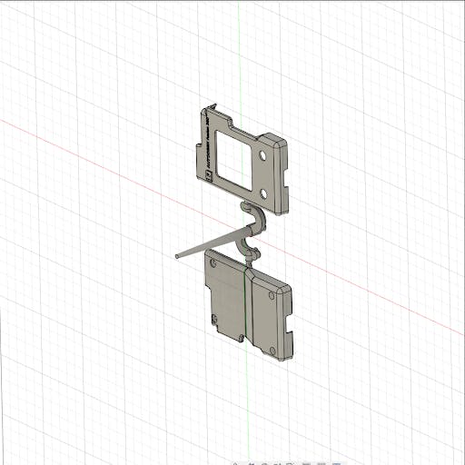 a CAD image of the injection molded enclosure