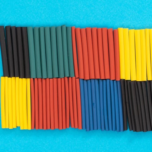 Thermoplastic rubber charging wire braids. Image Credit: Shutterstock.com/voktybre