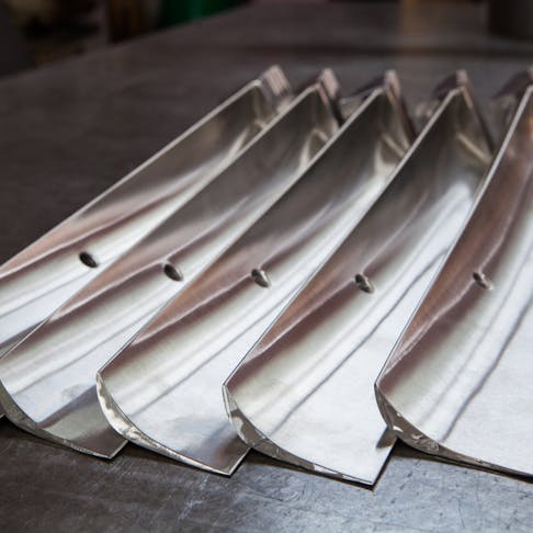 Superalloy turbine blades. Image Credit: Shutterstock.com/Artem Bruk