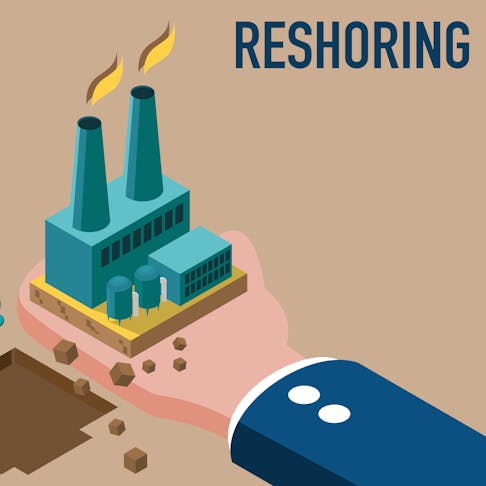 Reshoring. Image Credit: Shutterstock.com/PITAKPONG KOMPUDSA