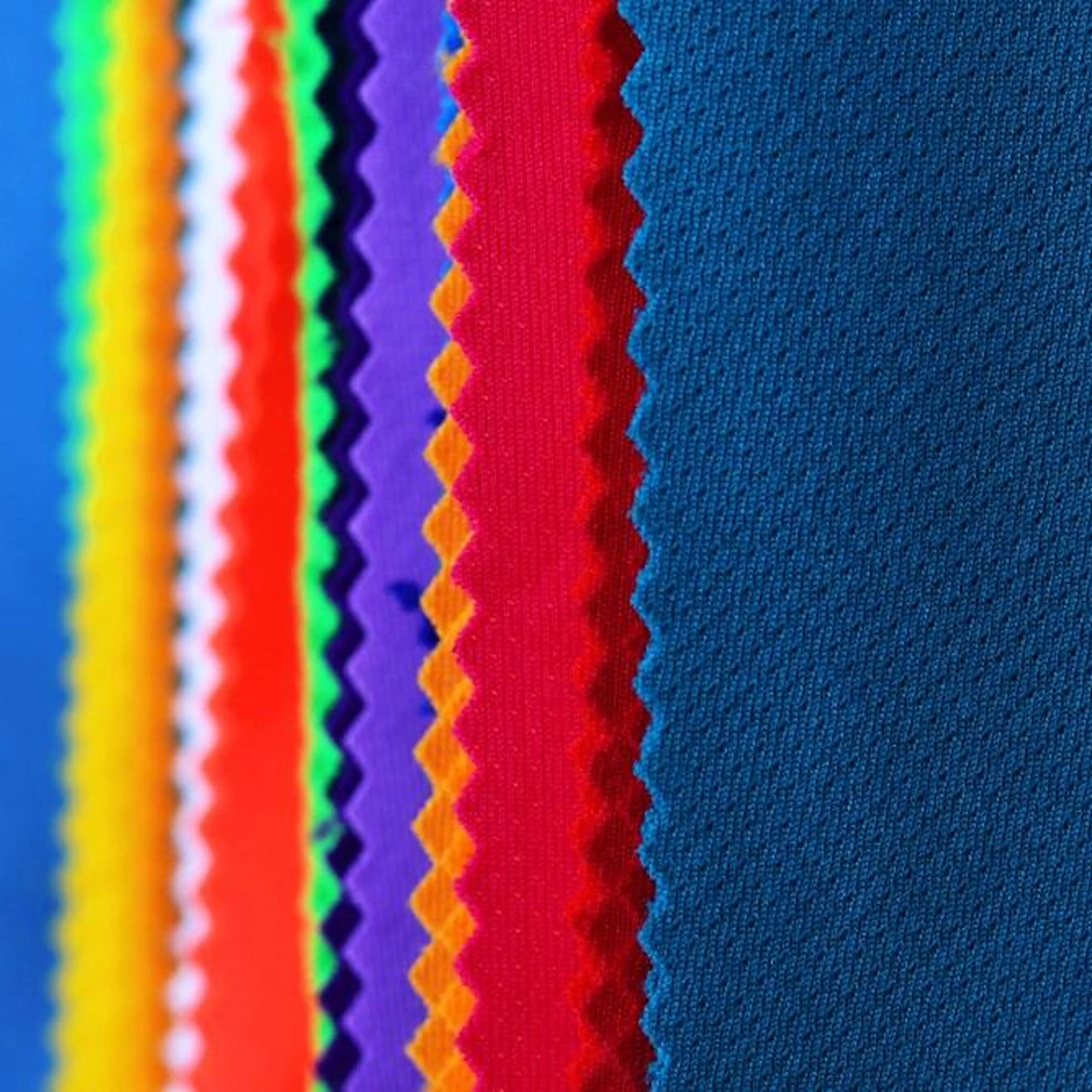 Colorful polyester fabric. Image Credit: katunes pcnok/Shutterstock.com
