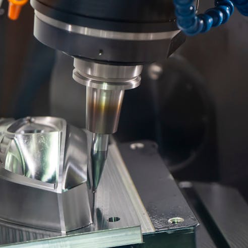 CNC milling machine. Image Credit: Shutterstock.com/Pixel B