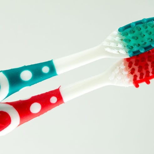 toothbrushes made with overmolding