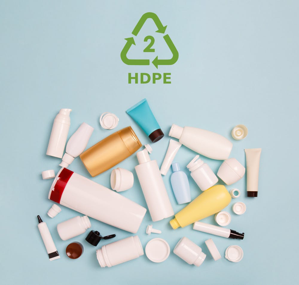 recycled hdpe bottles